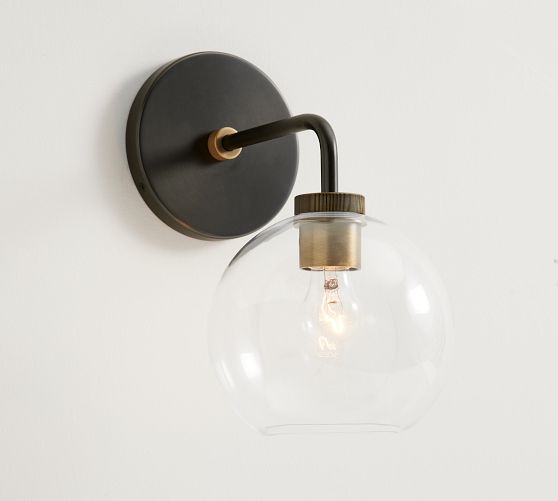 Reagan Globe Sconce (7")