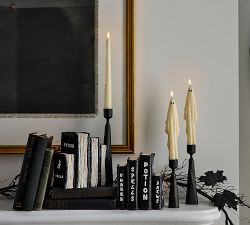 Flameless Ghost Taper Candle
