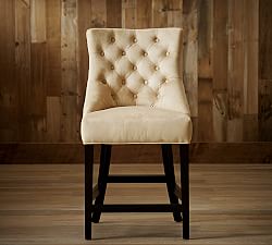 Open Box: Hayes Tufted Upholstered Stool