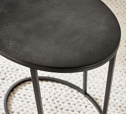 Open Box: Duke 19&quot; Oval Metal C-Table