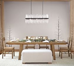 Draper Brass Pillar Candleholder Centerpiece