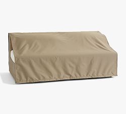 Indio Modern Custom-Fit Outdoor Covers - Armless Loveseat