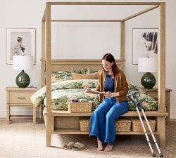 Farmhouse Canopy Bed by Michael Graves Design