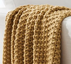 Open Box: Bayside Seed Stitch Throw Blanket