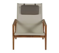 Adriatic Teak Low Outdoor Lounge Chair