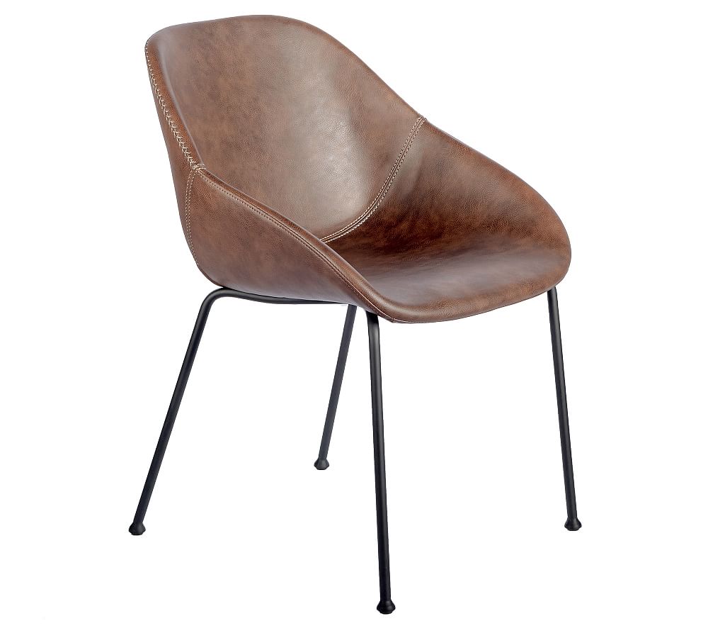 Open Box: Chasler Faux Leather Dining Chair, Set Of 2