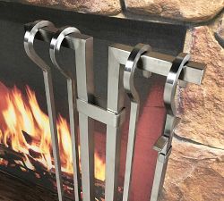 Handforged Sinclair Fireplace Toolset