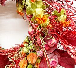 Handmade Dried Prosperity and Fortune Wreath