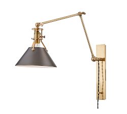 Ashley Metal Plug-In Articulating Sconce (45&quot;)