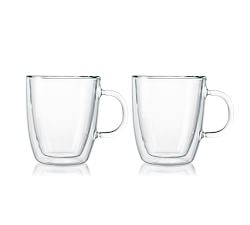 Bodum Bistro Double Walled Mugs - Set of 2