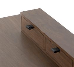 Graham Writing Desk with 3-Drawer Organizer (60&quot;)