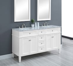 Ilsa 60&quot; Double Sink Vanity