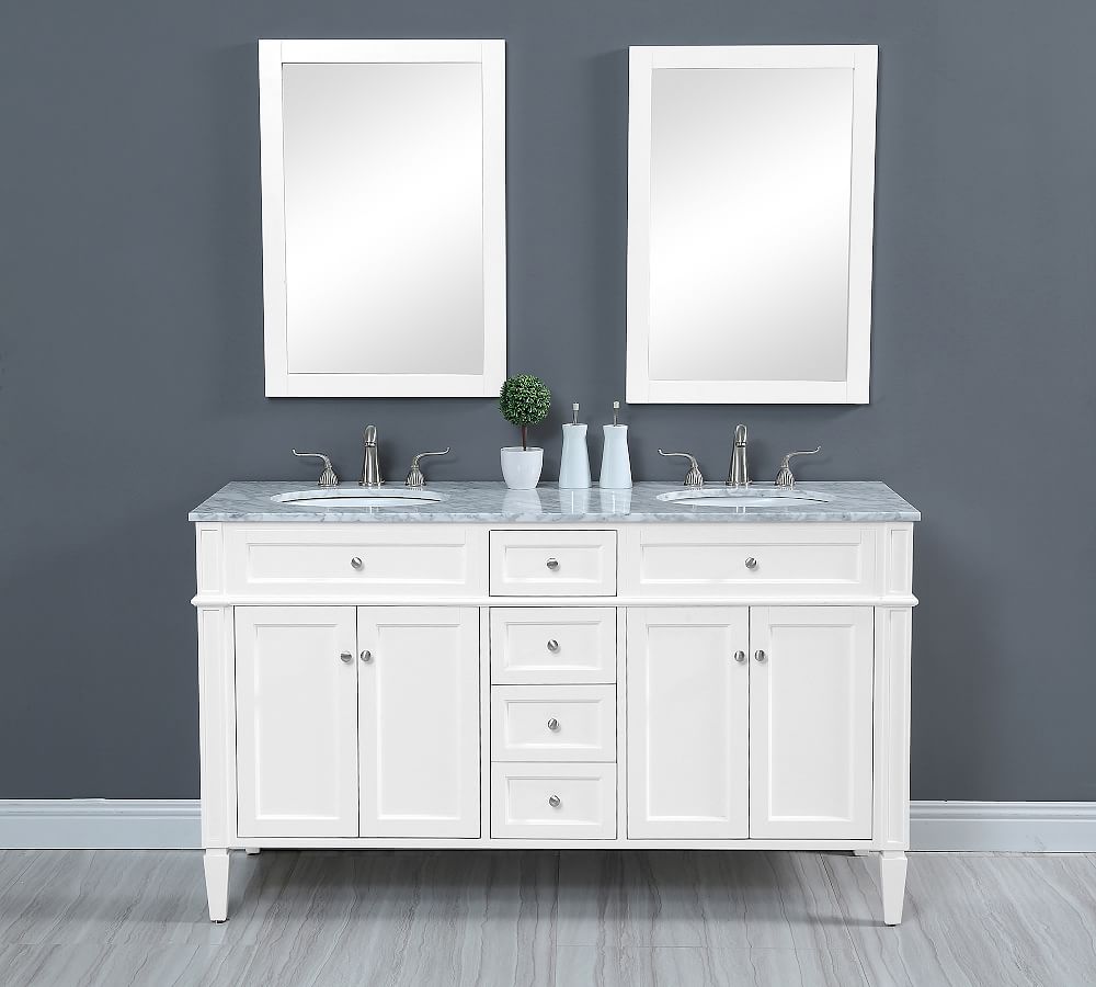 Ilsa 60&quot; Double Sink Vanity