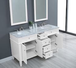 Ilsa 60&quot; Double Sink Vanity