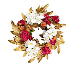 Handcrafted Faux Harmony Wreath
