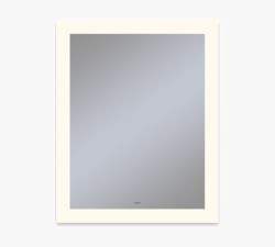 Robern Rectangular Vitality Lighted Mirror with LED Lights and Defogger