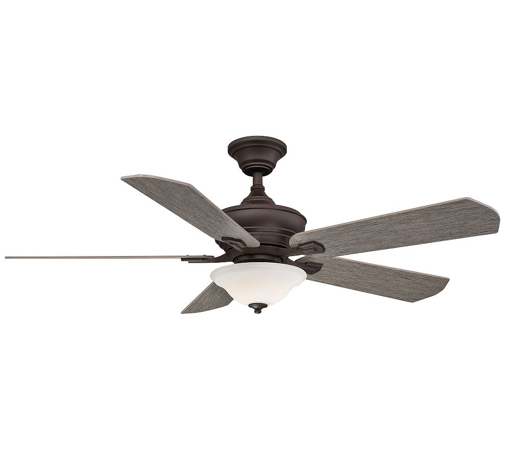 Camhaven Ceiling Fan With Glass Bowl Light Kit (52&quot;)