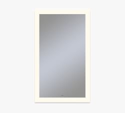 Robern Rectangular Vitality Lighted Mirror with LED Lights and Defogger