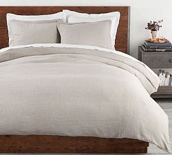 Belgian Linen Duvet Cover & Shams Made with Libeco&#8482; Linen