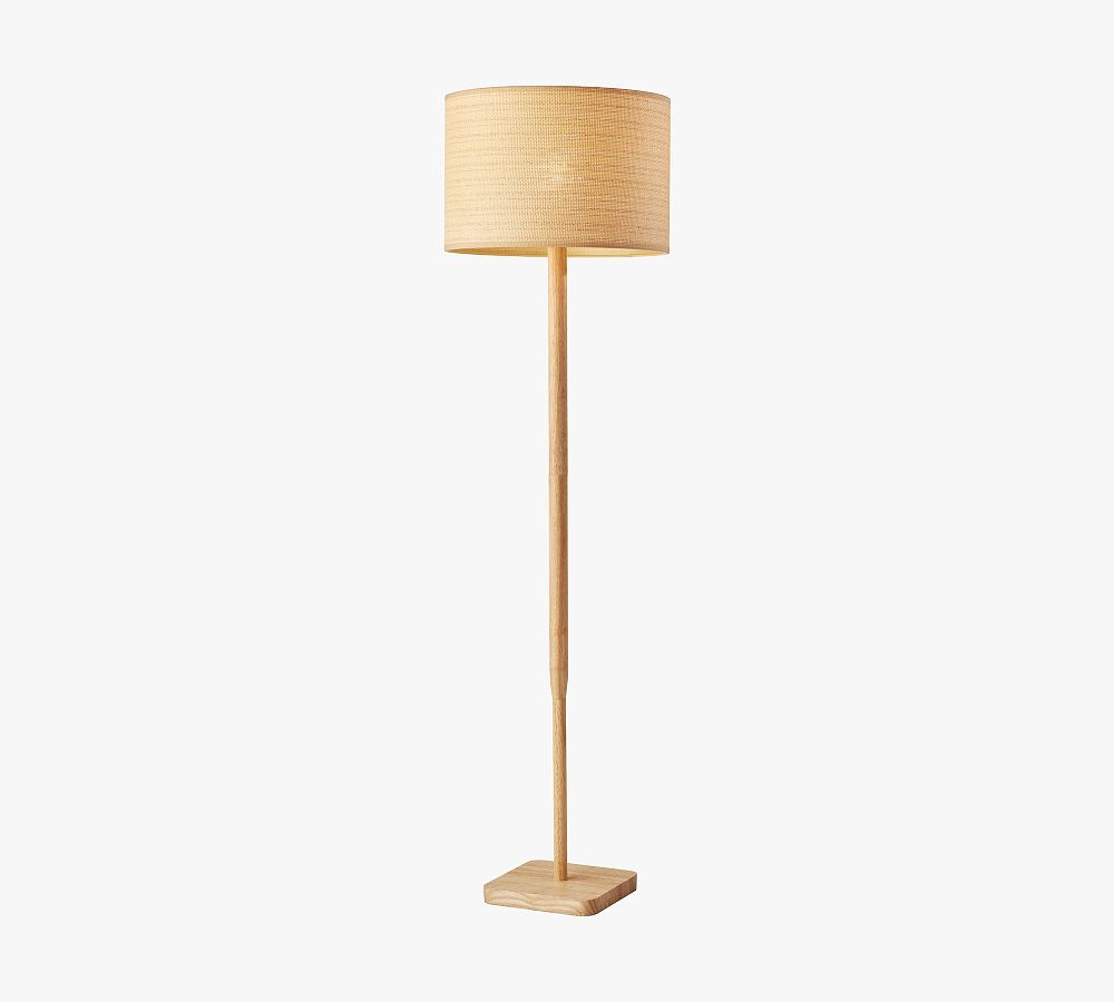 Morton Wood Floor Lamp (58")
