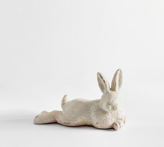 Handcrafted Terracotta Bunny Sculptures