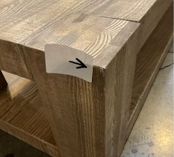 Open Box: Rockport Rectangular Reclaimed Wood Coffee Table (66&quot;)