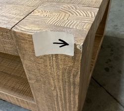 Open Box: Rockport Rectangular Reclaimed Wood Coffee Table (66&quot;)