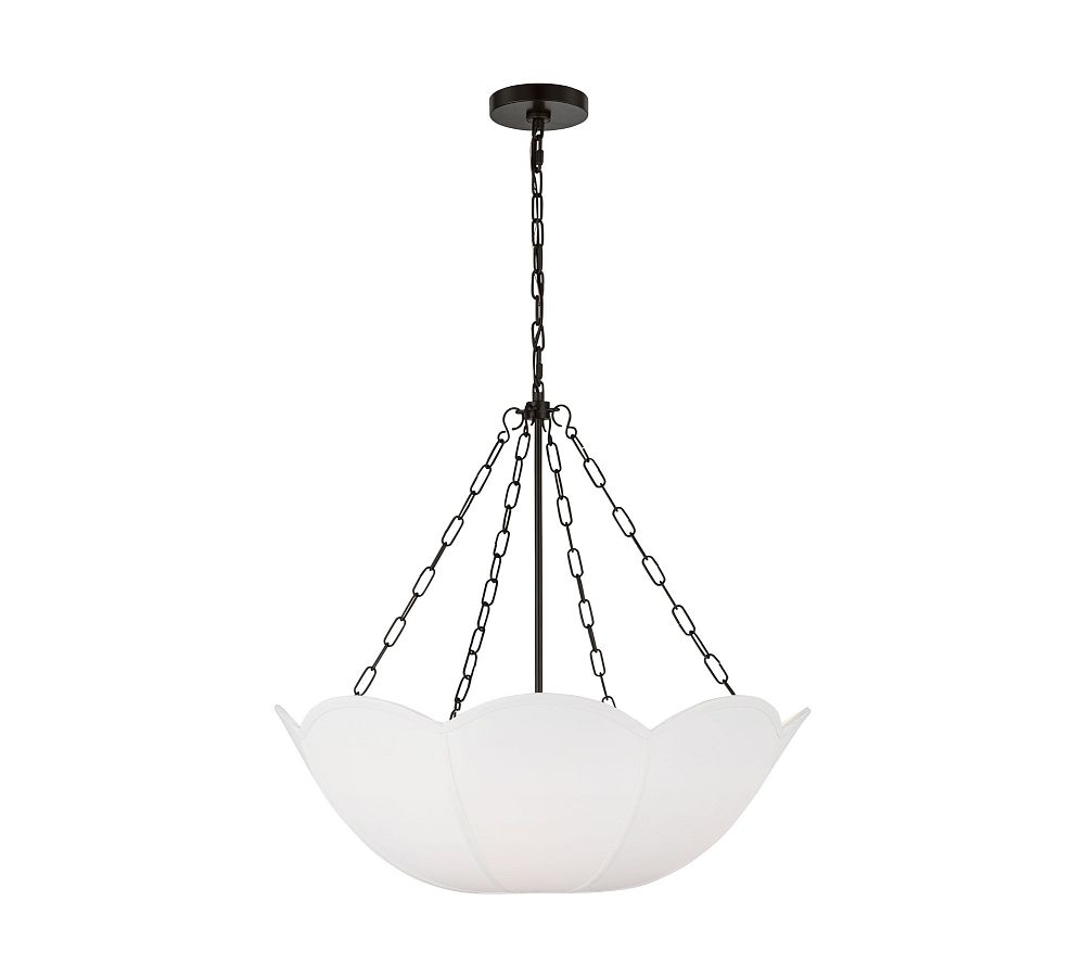Rosy Round Chandelier (24&quot; - 32&quot;)