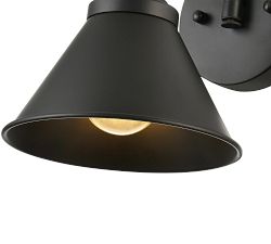 Jasper Metal Swing-Arm Sconce (8&quot;)