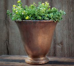 Handcrafted Jacqueline Flared Planter