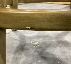 Open Box: Seagrass Bucket Swivel Counter Stool