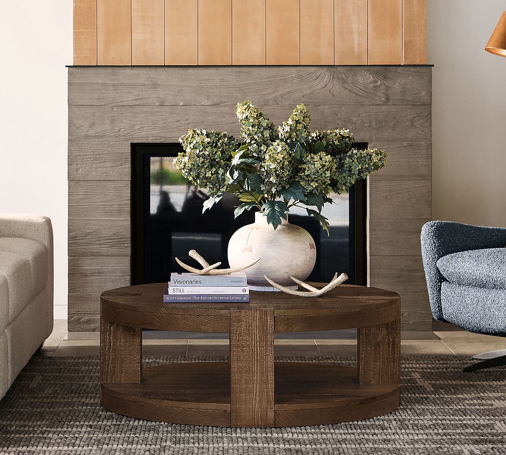 Rockport Round Coffee Table (34&quot;-44&quot;)