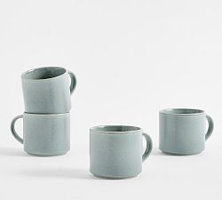 Mason Stoneware Mugs - Set of 4