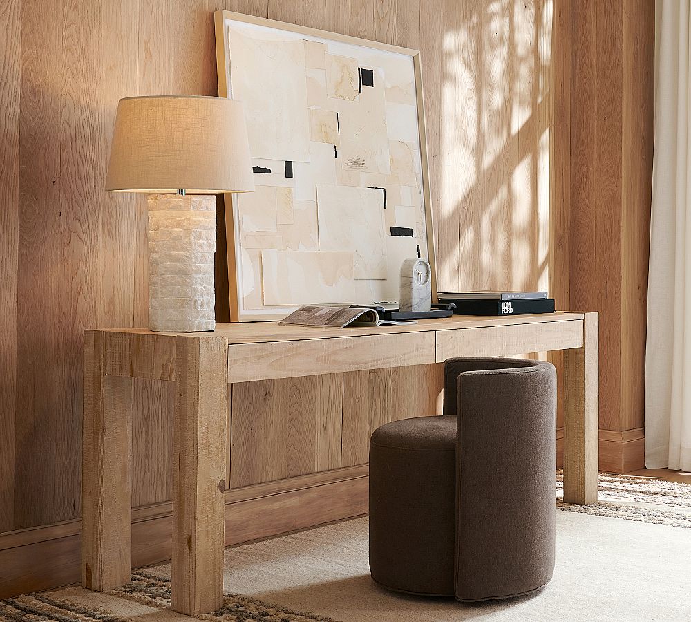 Rockport Reclaimed Wood Console Desk (80&quot;)