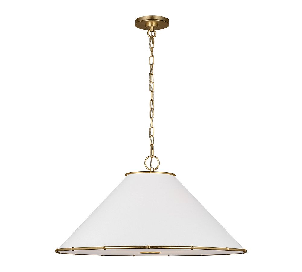Aliana Metal Round Pendant (22&quot; - 28&quot;)