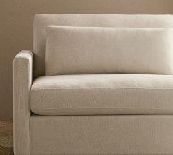 Westwood Slim Arm Deep Seat Chaise Sectional (125&quot; - 143&quot;)