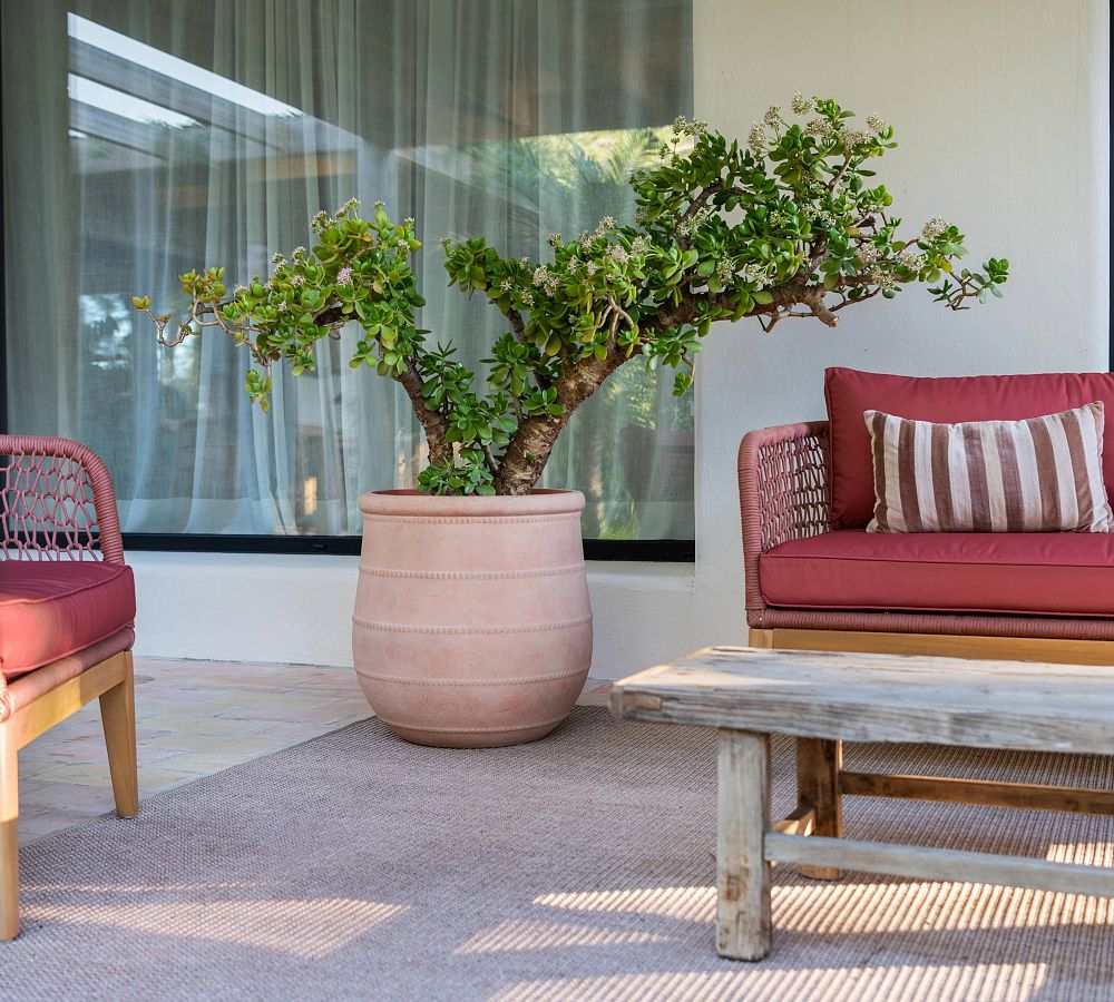 Nika Handcrafted Ficonstone Indoor/Outdoor Planters
