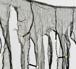Halloween Curtain Rain Lights