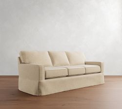 Buchanan Square Arm Slipcovered Sofa (78&quot;&ndash;90&quot;)