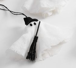 Lit Ghost Ornaments - Set of 8