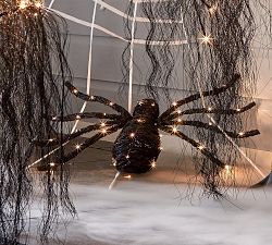Lit Oversized Spider