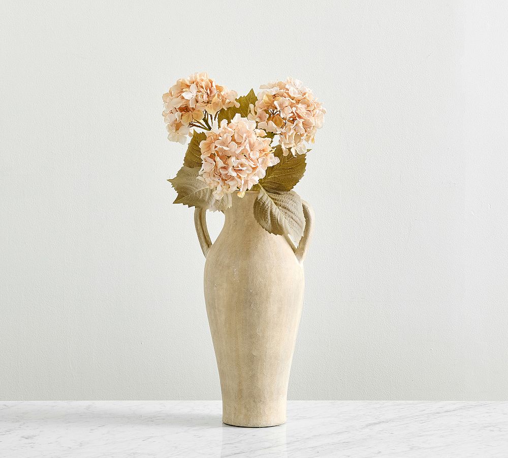 Faux Cream Hydrangea Bundle