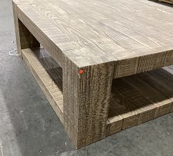 Open Box: Rockport Square Reclaimed Wood Coffee Table (44&quot;)