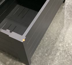 Open Box: Malibu Metal Storage Trunk with Inserts