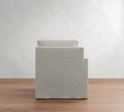 Build Your Own Cameron Modern Square Arm Slipcovered Sectional