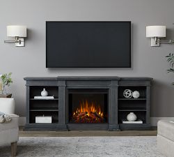 Reedley Electric Fireplace Media Cabinet