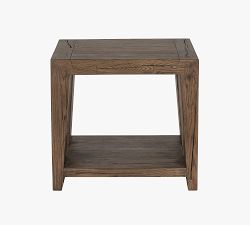 Travis Reclaimed Wood End Table (24&quot;)