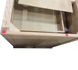 Open Box: Sausalito 46&quot; Single Wide Sink Vanity