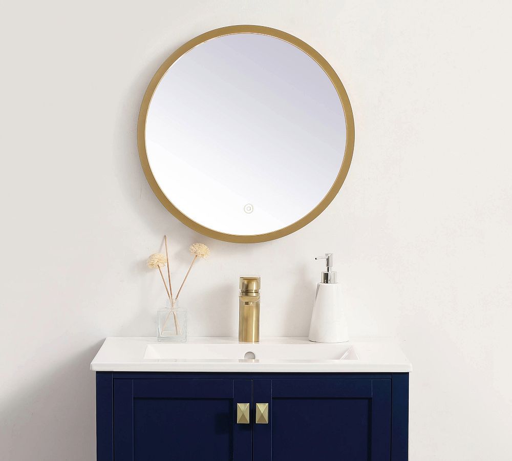Franklin Round LED Lighted Mirror
