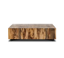 Terri Square Cube Coffee Table (40&quot;-55&quot;)
